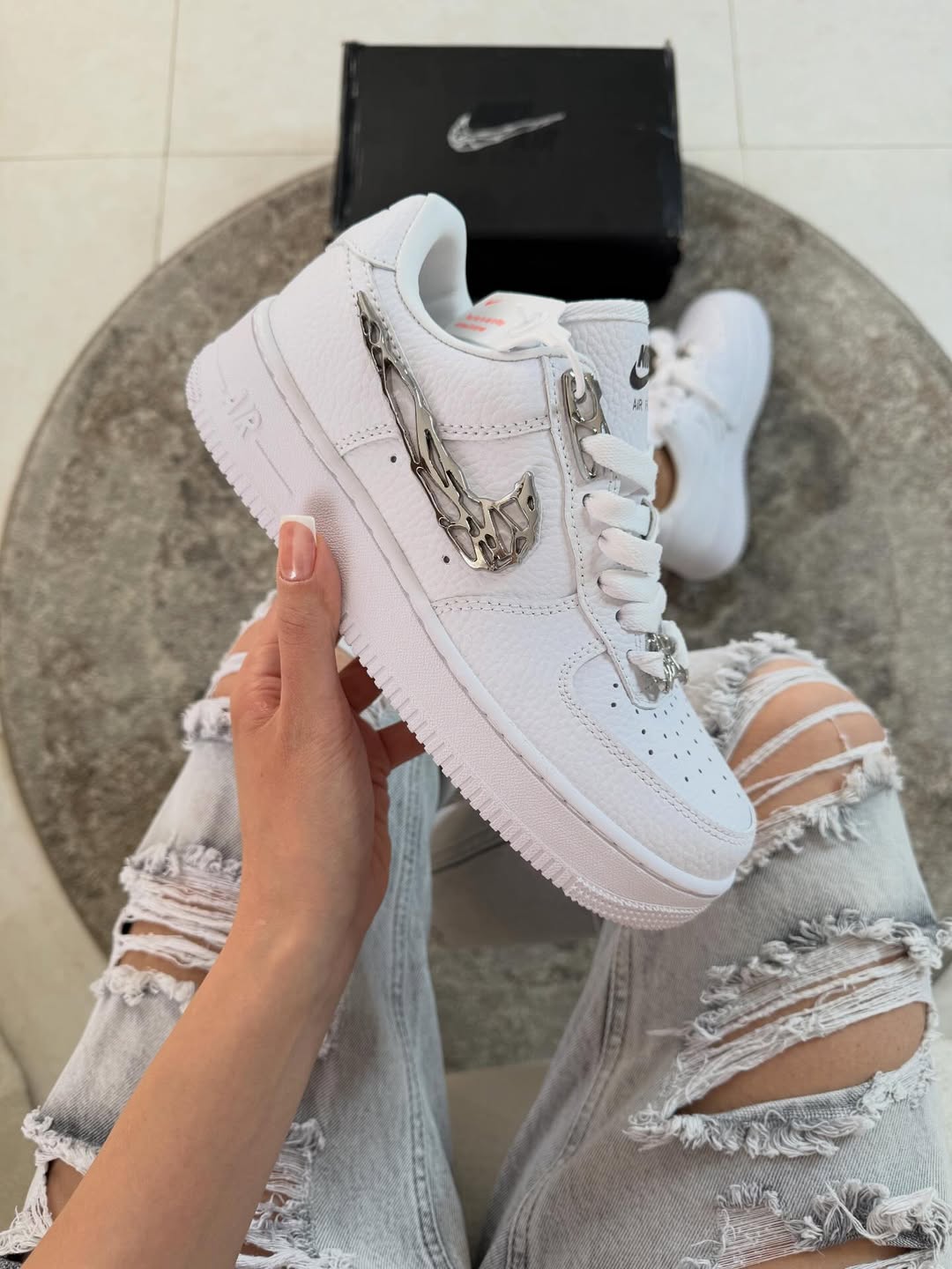 Nike Air Force 1 Metal